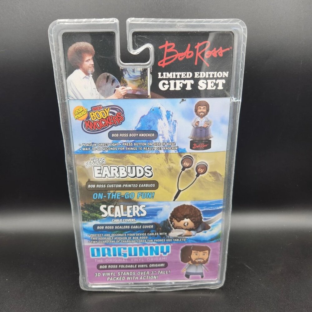 Bob Ross Limited Edition Gift Set Bundle By Neca - Picture 5 of 6